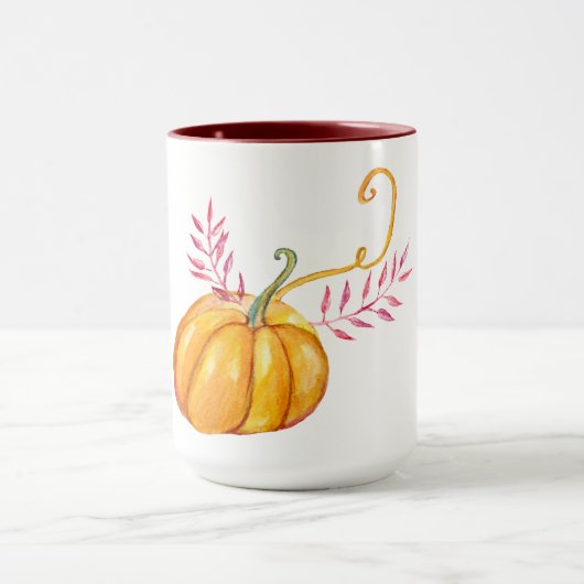 Pumpkin, Fall Lantern Tasse (Zentrum)