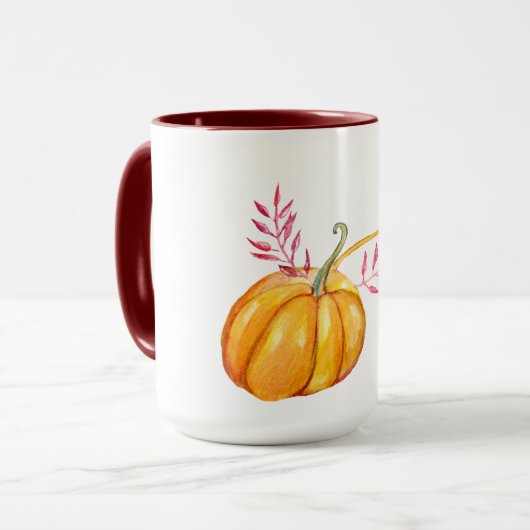 Pumpkin, Fall Lantern Tasse (Vorderseite Links)