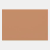 Pumpkin Fall Neutral Baby Dusche Geschenkpapier Set (Vorderseite 2)