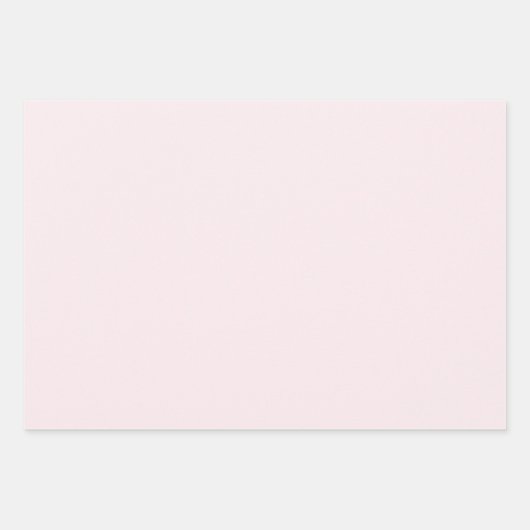 Pumpkin Fall Pink Kariert Baby Dusche Geschenkpapier Set (Vorderseite 3)