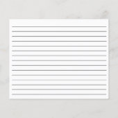 Pumpkin Fall Rezept Card (Rückseite)