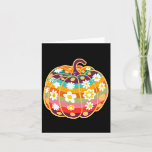 Pumpkin Fall Saison Herbst Halloween Erntedank Karte