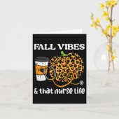 Pumpkin Fall Vibes NurHalloween Erntedank Sc Karte (Gelbe Blume)
