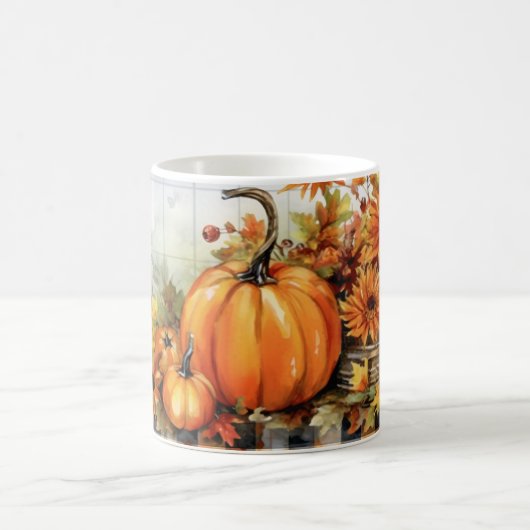 Pumpkin/Fall Wrap Kaffeetasse (Mittel)