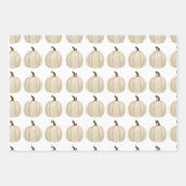 Pumpkin Fall Wrapping Paper Sheets Geschenkpapier Set (Vorderseite)