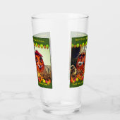 Pumpkin-Familie Glas (Links)