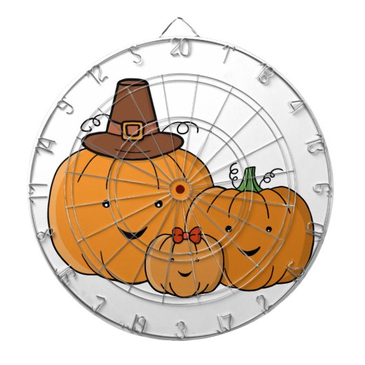 Pumpkin Family Dartscheibe (vorne)