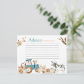 Pumpkin Farm Animal Tractor Begleitkarte (Stehend Vorderseite)