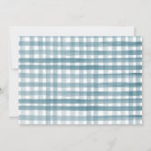 Pumpkin Farm Barnyard Fall Boy Party Geburtstag Einladung (Rückseite)