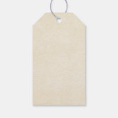 Pumpkin Farm Fall Harvest Erntedank Geschenkanhänger (Rückseite)