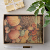 Pumpkin Farm Fall Harvest Erntedank Seidenpapier (Geschenk)