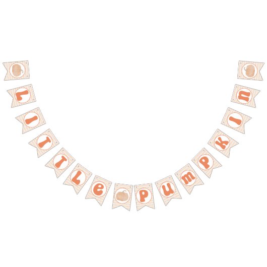 Pumpkin First Birthday Party Banner (Alle)