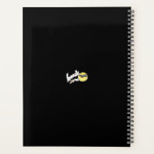 Pumpkin, flammender Schädel Planer (Rückseite)