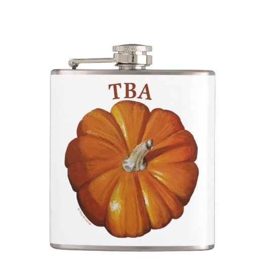 Pumpkin Flask Flachmann (Vorderseite)