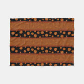 Pumpkin Fleece Blanket (Vorderseite (Horizontal))