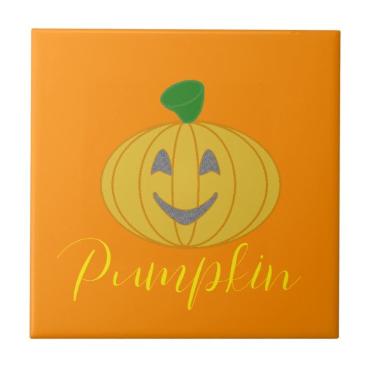 Pumpkin Fliese (Vorderseite)