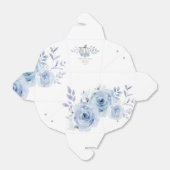 Pumpkin Floral Blue Lilac Baby Dusche Geschenkschachtel (Ungefaltet)