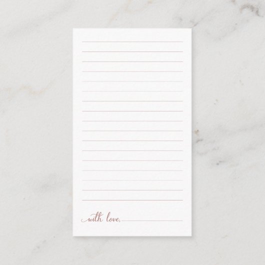 Pumpkin Floral Brautparty Datum Nachtkarten Begleitkarte (Rückseite)