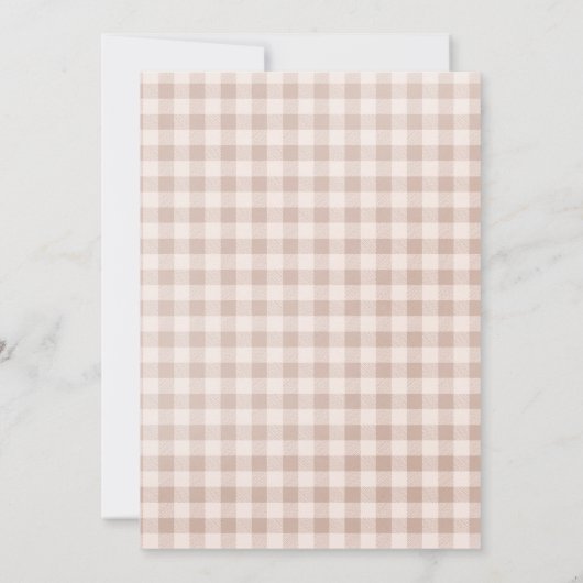 Pumpkin Floral Erntedank Dinner Einladung (Rückseite)