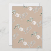 Pumpkin Floral | Probe Einladung (Rückseite)