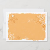 Pumpkin Foto Einladung (Rückseite)