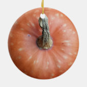 Pumpkin-Foto Keramikornament (Hinten)
