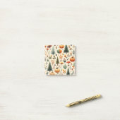 Pumpkin Fun Herbst Erntedank Orange Herbstlaub Post-it Klebezettel (Auf Schreibtisch)