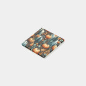 Pumpkin Fun Herbst Erntedank Orange Herbstlaub Post-it Klebezettel (angewinkelt)