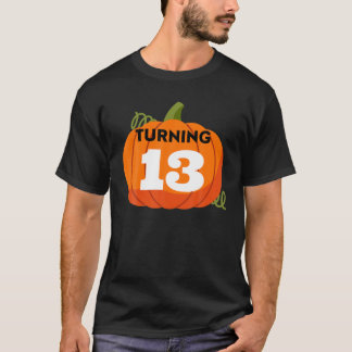 Pumpkin Funny Thirn Geburtstagsgeschenke für Junge T-Shirt