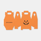 Pumpkin Gable Favor Box Geschenkschachtel (Ungefaltet)
