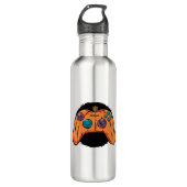 PUMPKIN GAMEPAD HALLOWEEN GAMING EDELSTAHLFLASCHE (Vorderseite)