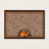 Pumpkin Garden-Geschenk-Tag (Rückseite)