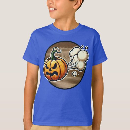 Pumpkin-Gasangriff T-Shirt (Vorderseite)