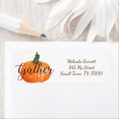 Pumpkin Gather Fall Erntedank benutzerdefinierte A (Insitu)