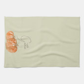 Pumpkin "Gather" Geschirrtuch (Horizontal)