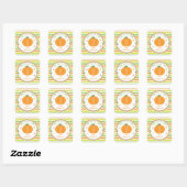 Pumpkin Gefälligkeitstags / Pumpkin Stickers (Blatt)