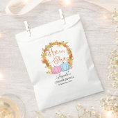 Pumpkin Gender Offenlegung Gastgeschenk-Taschen Geschenktütchen (Ausgeschnitten)