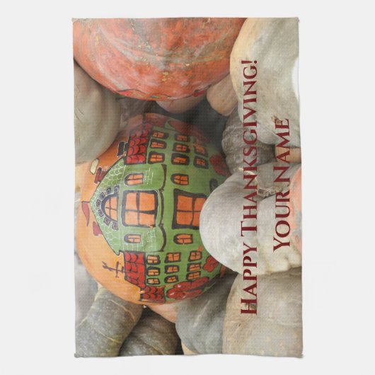 Pumpkin Geschirrtuch (Vertikal)