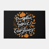 Pumpkin Gewürz alles Fußmatte (Vorderseite)