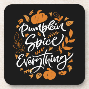 Pumpkin Gewürz alles Getränkeuntersetzer