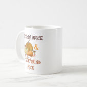 Pumpkin Gewürz & Alles Gute Herbst Kaffeetasse (Vorderseite Links)