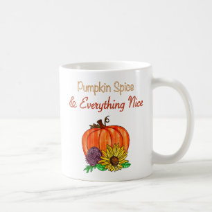 Pumpkin Gewürz & Alles Gute Herbst Kaffeetasse