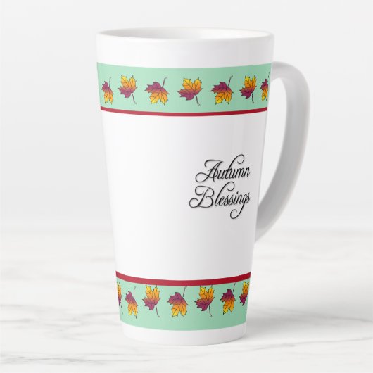 Pumpkin Gewürz & Alles Gute Herbst Milchtasse (Rechte Ecke)