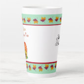 Pumpkin Gewürz & Alles Gute Herbst Milchtasse (Vorderseite)