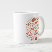 Pumpkin Gewürz alles Jumbo-Tasse (Vorderseite Rechts)