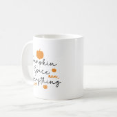 Pumpkin Gewürz alles Kaffeetasse (Vorderseite Links)