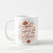 Pumpkin Gewürz alles Kaffeetasse (Links)