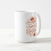 Pumpkin Gewürz alles Kaffeetasse (VorderseiteRechts)