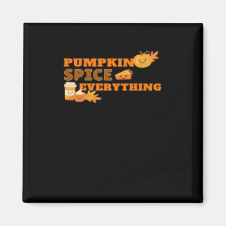 Pumpkin Gewürz Alles klassische Slogan Angebot Magnet