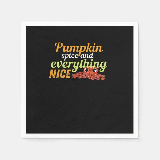 Pumpkin Gewürz & Alles Nette Halloween Basic De Serviette (Vorderseite)